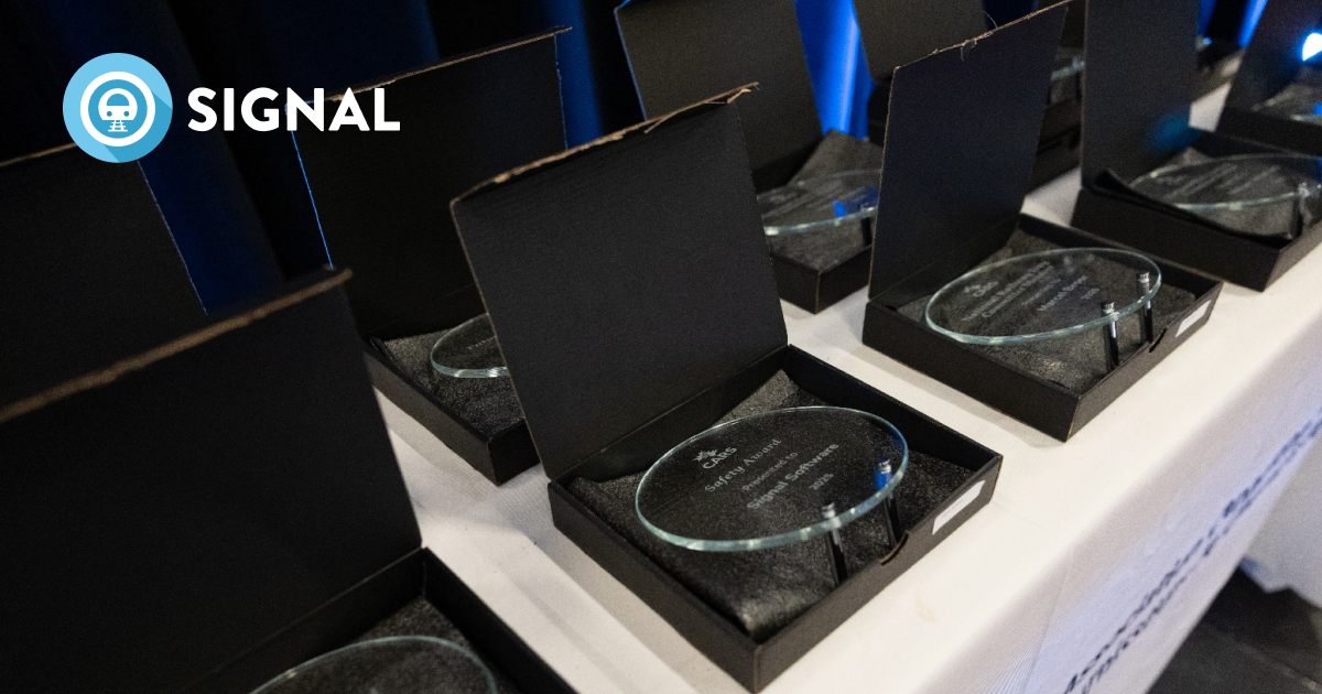 Signal Software Wins 2025 CARS Safety Award for Rail Safety Innovation ...
